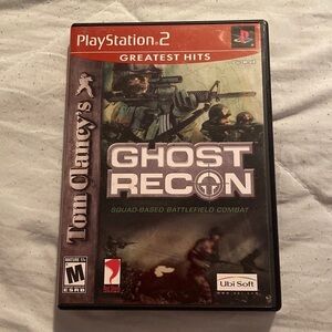 PlayStation PS2 Ghost Recon Video Game
